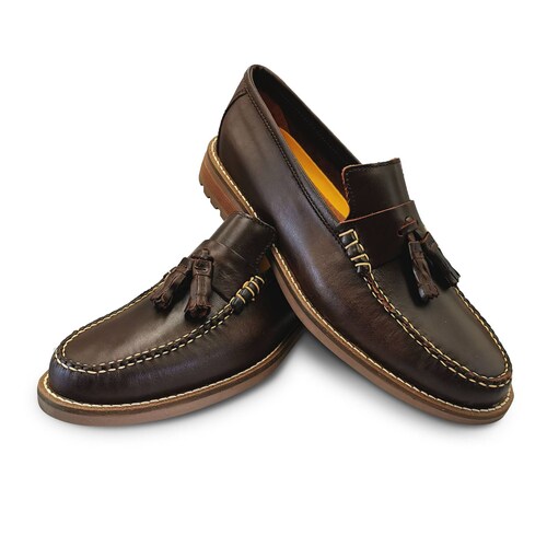 Mocasin Zapato Vestir Boston Randem Chocolate