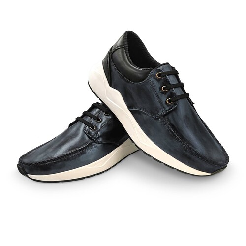 Sneakers Trainers Tenis Alaska Casual Hombre Randem Camaleon Negro Sombra Grabado