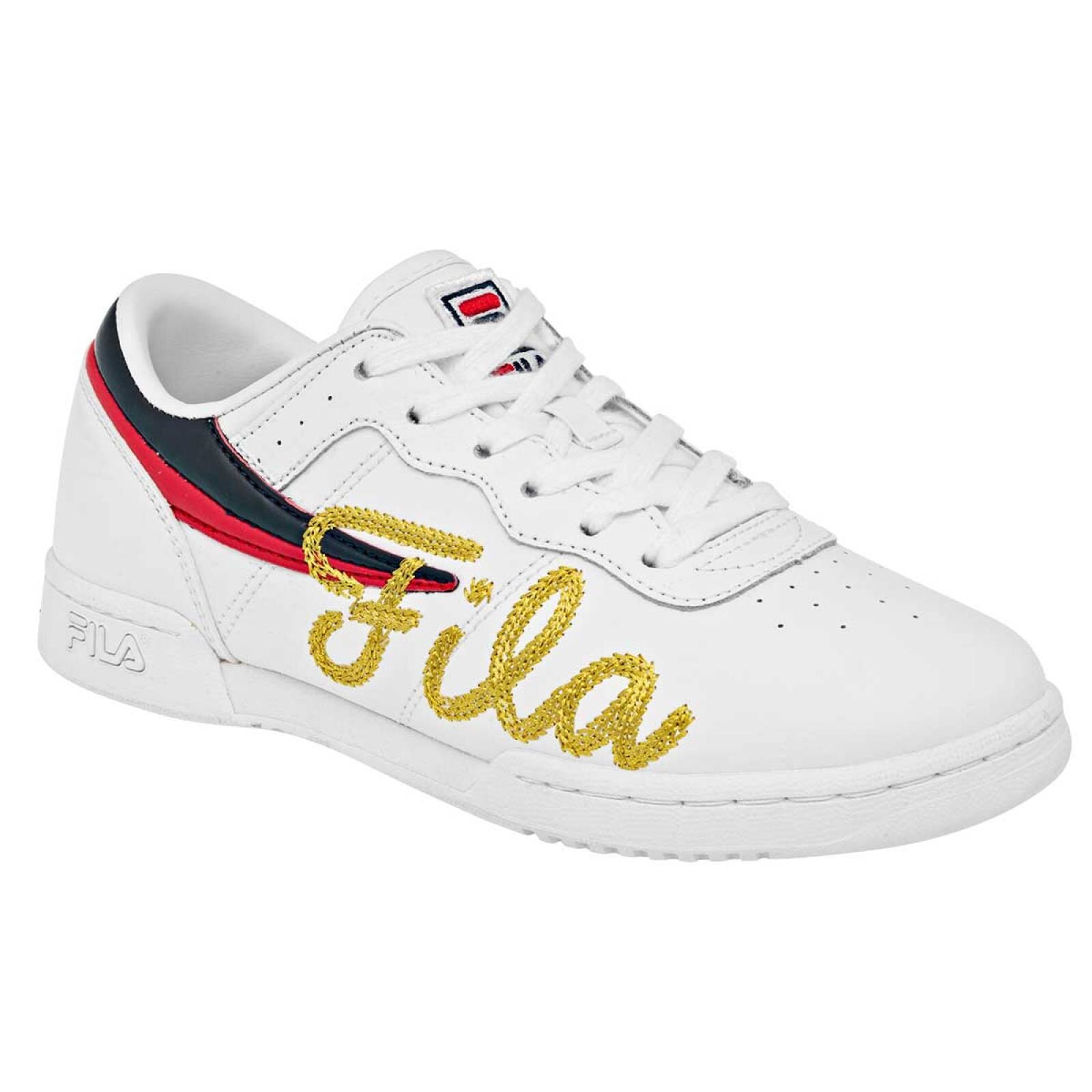 Zapatos fila originales de colores cheap blancos