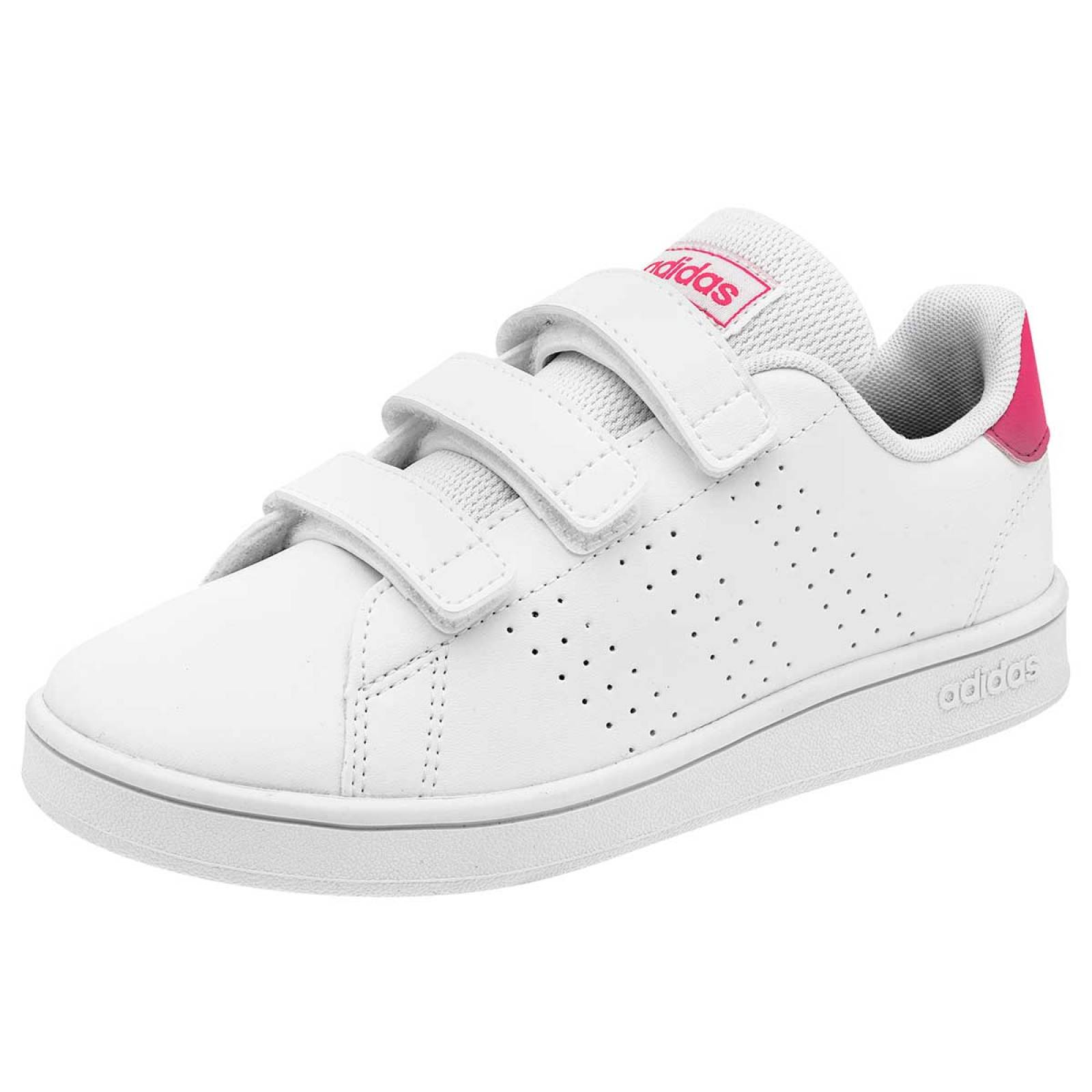 Adidas para niña online blancos