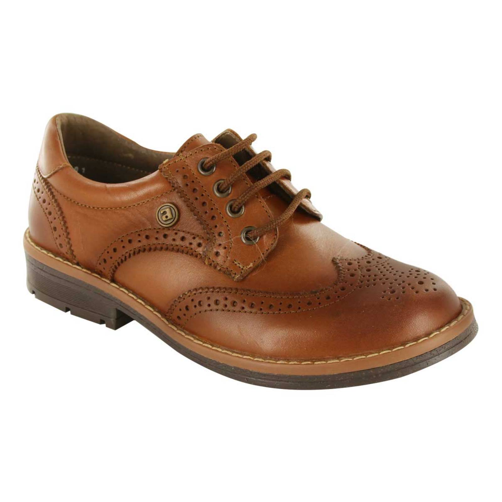 Zapato casual audaz 433601m color camel para niño jx2 - Sears