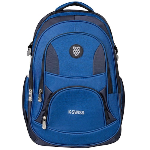Mochila Kswiss Escolar Backpack Coconut Azul para laptop