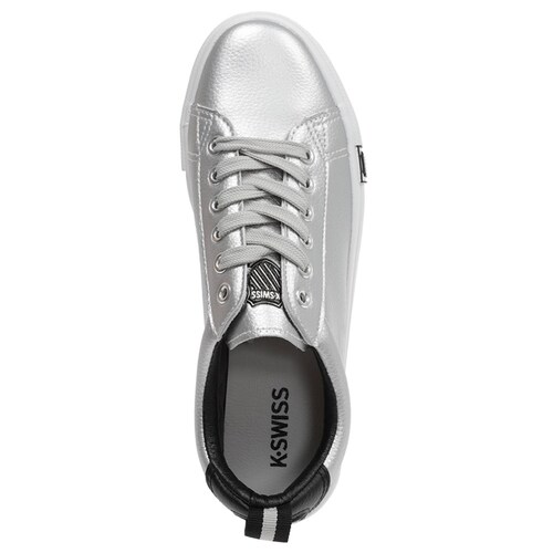 Tenis K-Swiss TRINITY Color Plata Mujer