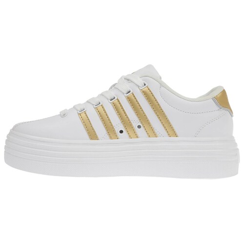 Tenis K-Swiss COURT PRO V HIGH Color Blanco Mujer