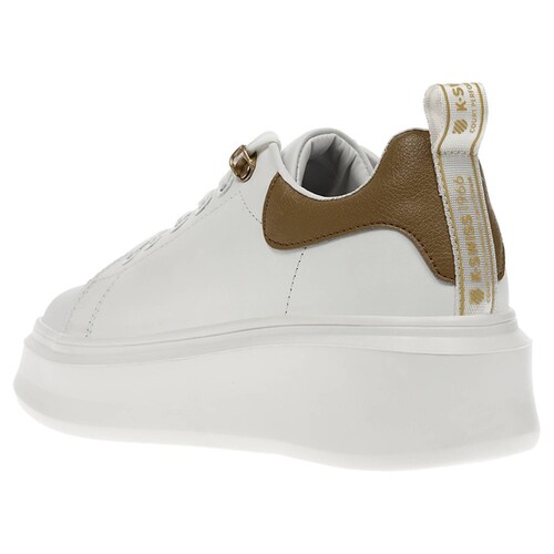 Tenis K-Swiss ALESSIUS PLATFORM Color Blanco Mujer