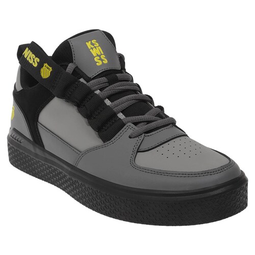 Tenis K-Swiss ROOF Color Gris/Negro Hombre