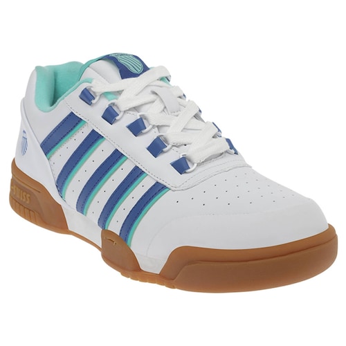 Tenis K-Swiss GSTAAD Color Blanco/Azul Hombre