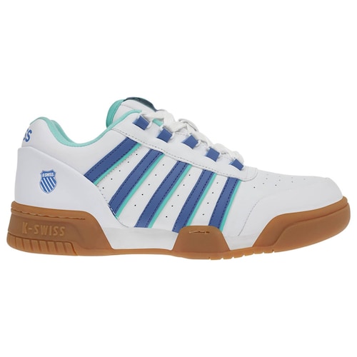 Tenis K-Swiss GSTAAD Color Blanco/Azul Hombre