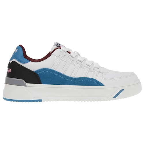 Tenis K-Swiss CANNON COURT Color Blanco/Azul Hombre