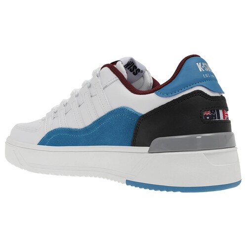 Tenis K-Swiss CANNON COURT Color Blanco/Azul Hombre