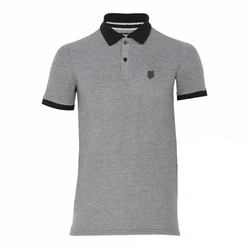 Playera Polo manga corta K-SWISS, para hombre