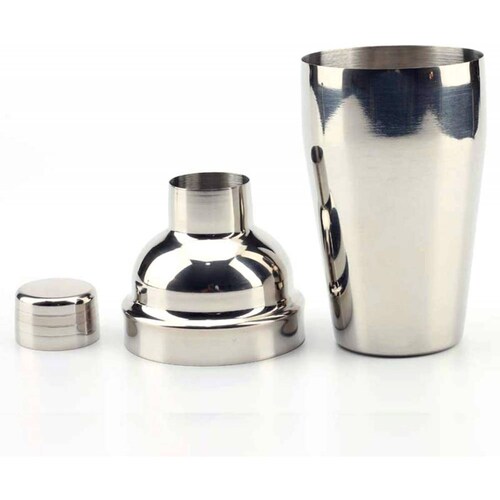  AJR Shaker Mezclador de Acero Simple Color Transparente De Acero Inoxidable