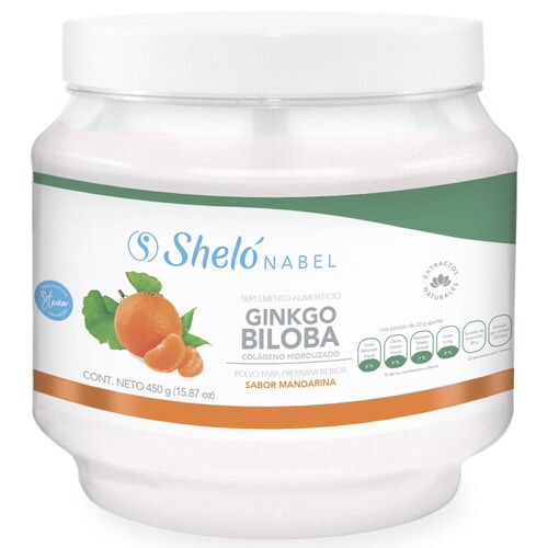 COLÁGENO HIDROLIZADO GINKGO BILOBA PARA CONCENTRACIÓN Y CIRCULACIÓN