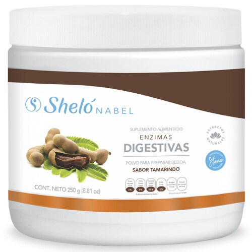 ENZIMAS DIGESTIVAS PARA INFLAMACIÓN INTESTINAL SISTEMA DIGESTIVO 250G SHELÓ