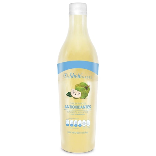 CONCENTRADO DE ANTIOXIDANTES CON GUANÁBANA 400ML SHELÓ