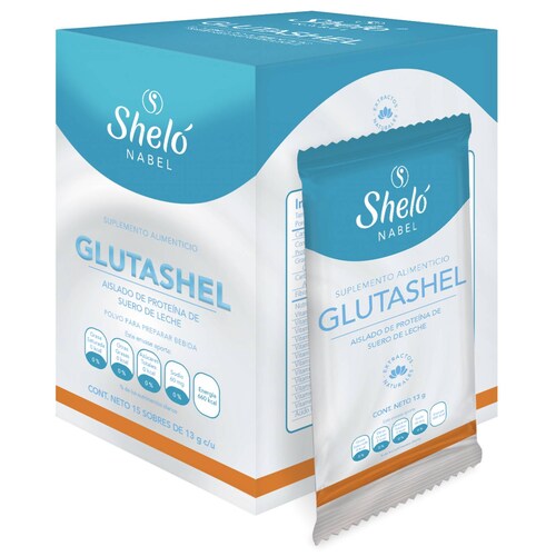 GLUTASHEL CON PROTEÍNA DE SUERO DE LECHE PARA BALANCE Y MANTENIMIENDO DEL ORGANISMO SHELÓ