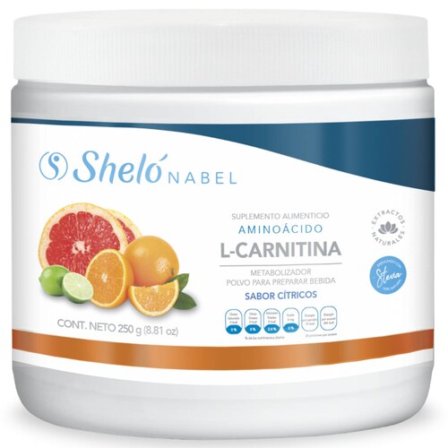 L CARNITINA PARA INCREMENTO DE ENERGÍA SHELÓ 250G SHELÓ