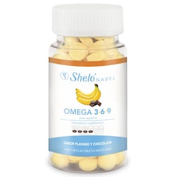 Omegas 3-6-9 Adultos 60 Tabletas Masticables Sheló