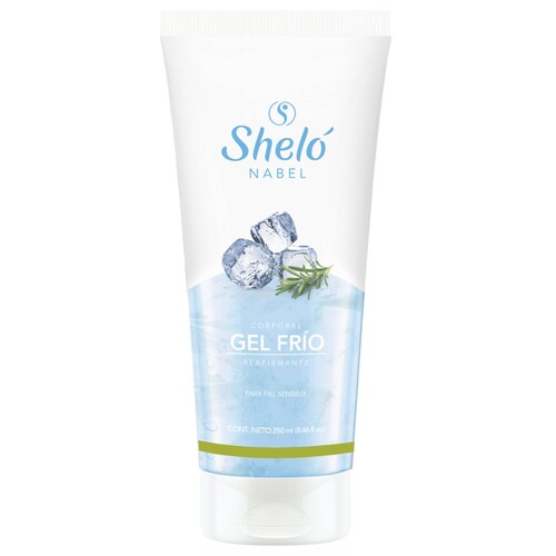 Gel Frío Reafirmante Reductor Corporal Piel Sensible Sheló