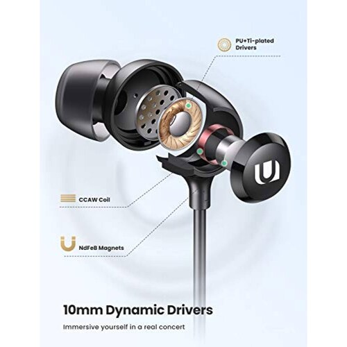 UGREEN Auriculares con Conector Lightning MFi Certifica E XR XS 7 8 iPad Air Mini