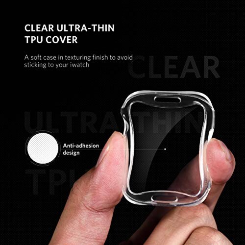 UGREEN Protector de Pantalla para Apple Watch Series 5/ añazos Sin Burbuja 2 Pack