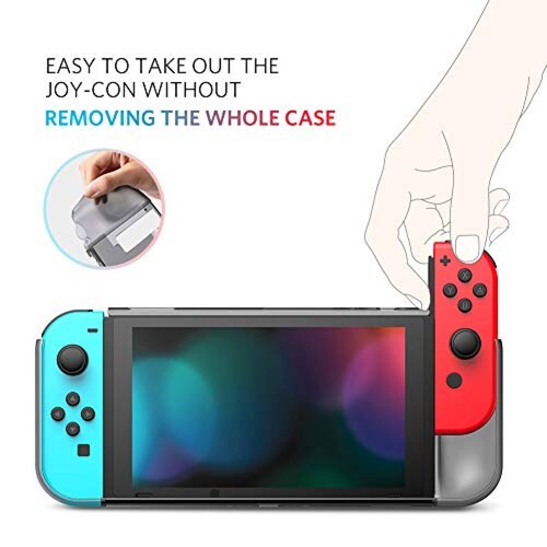 UGREEN Funda para Nintendo Switch Case Protectora de Ab  y Joy-con Control  Negro
