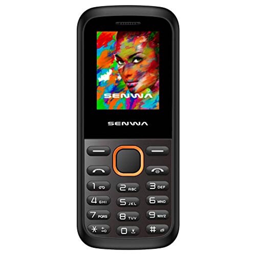 Senwa S319 Smartphone Street 1.77, 30 GB, color Negro/Naranja. Telcel/Desbloqueado