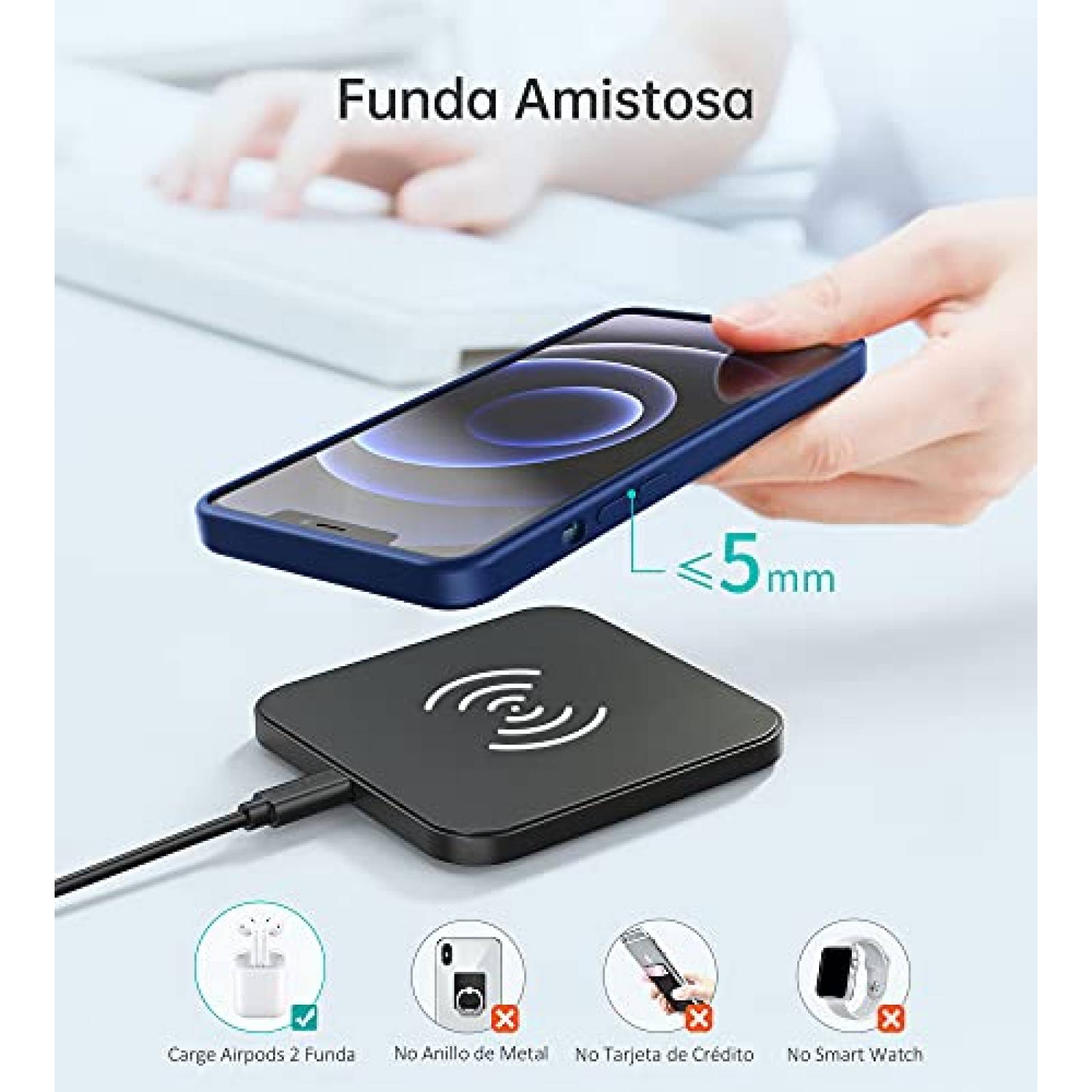 Choetech discount cargador inalámbrico