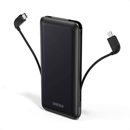Funda Power Bank Lightning CHOETECH,Bateria Portatil MFi 0 S10 Plus