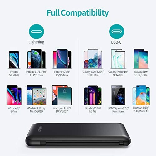 Funda Power Bank Lightning CHOETECH,Bateria Portatil MFi 0 S10 Plus