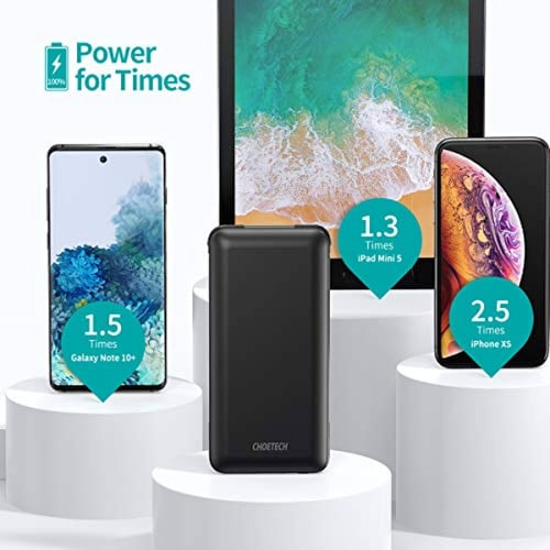 Funda Power Bank Lightning CHOETECH,Bateria Portatil MFi 0 S10 Plus