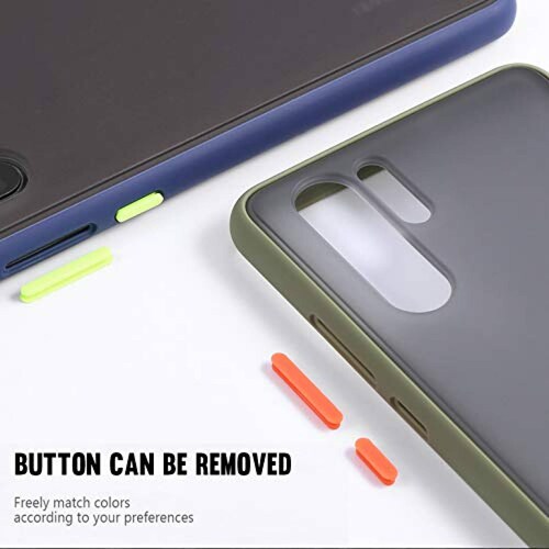 Funda Befly Funda para Moto G8 Play/One Marco, Protector rde Oscuro