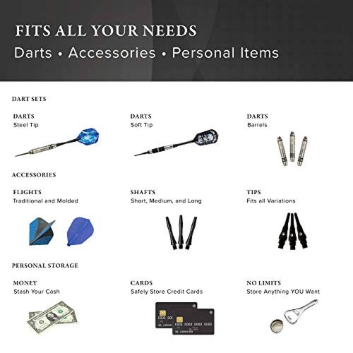 Funda Casemaster Single Dart Case Fabrica: GLD Products  lor: Negro