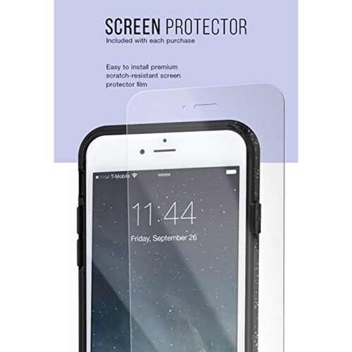  Funda Silk iPhone 7 Clear Case, Smoked Silver