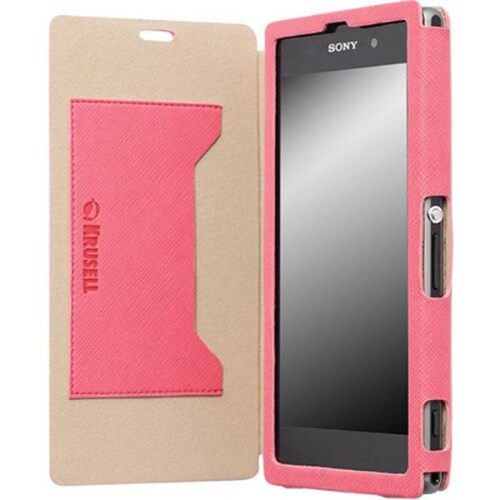  Funda Krusell Malmo Sony Xperia Z1 Flip Cover, Rosa