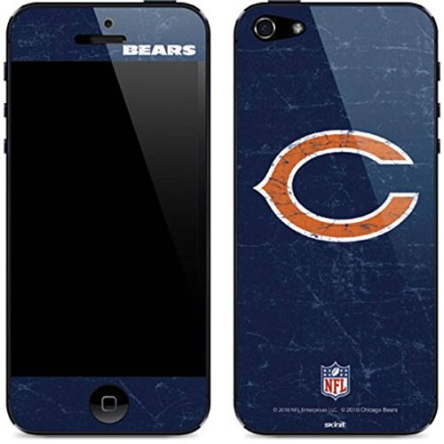  Funda NFL Estuche estilo gastado para iPhone 5/5S, Azul