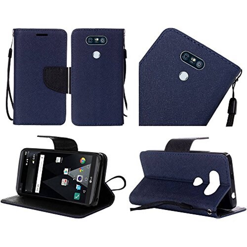  Funda HRWireless Cell Phone Case for LG V20 - Dark Blue