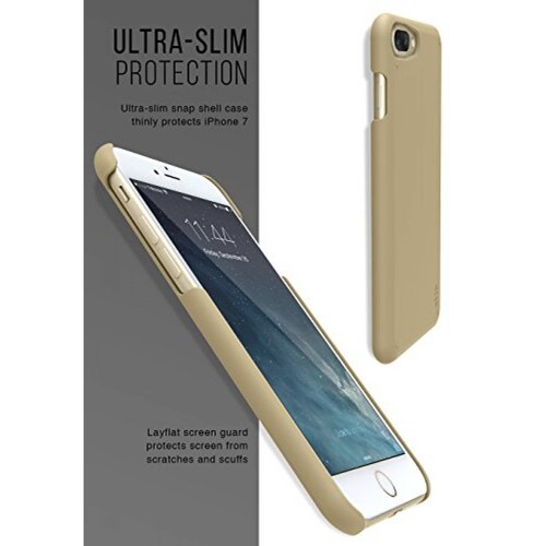  Funda Silk iPhone 7 and 8 Plus Slim Case Champagne Gold