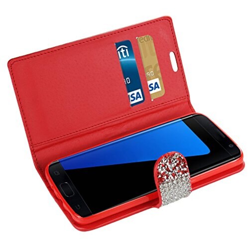  Funda Reiko Phone Case for Samsung Galaxy S7 Edge - Red