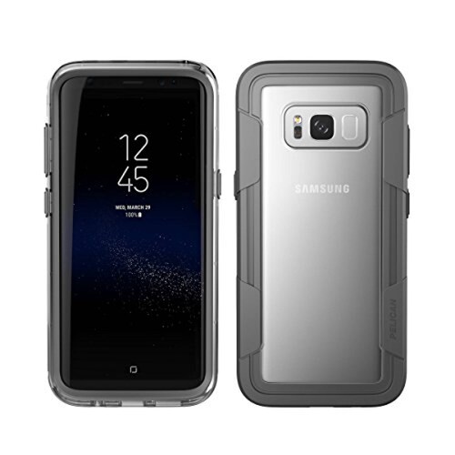  Funda Pelican Voyager Samsung Galaxy S8 Case - Clear/Grey