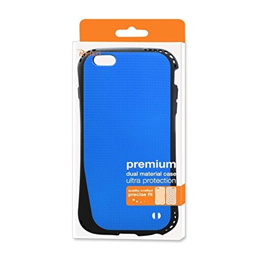  Funda Reiko Dual Color TPU Case for iPhone 6/6S Plus , Navy