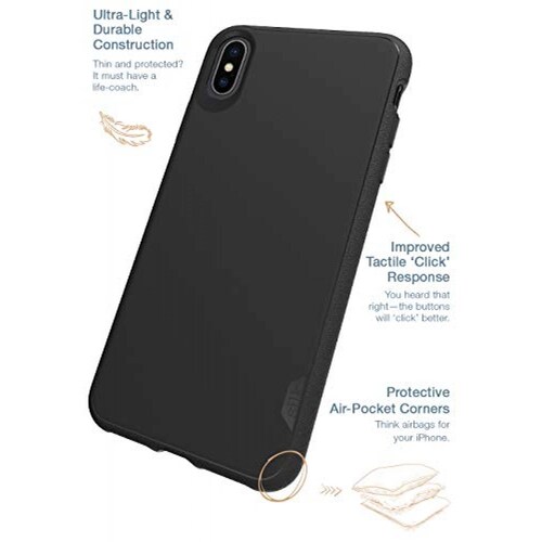  Funda Silk iPhone XS MAX Grip Case, Kung Fu, Black Tie Affair