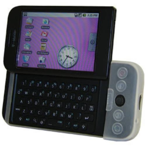  Funda Amzer - Carcasa de Silicona para HTC Dream, Transparente