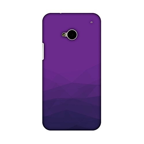  Funda Amzer - Carcasa rígida para HTC One M7, diseño de Poligonal