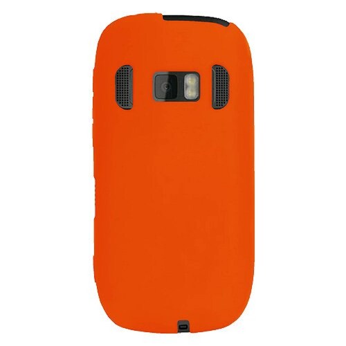  Funda Amzer AMZ89889 Silicone Skin Jelly Case for Nokia C7, Orange