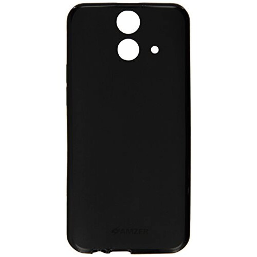  Funda Amzer Pudding TPU Skin Case Back Cover for HTC One E8, Black