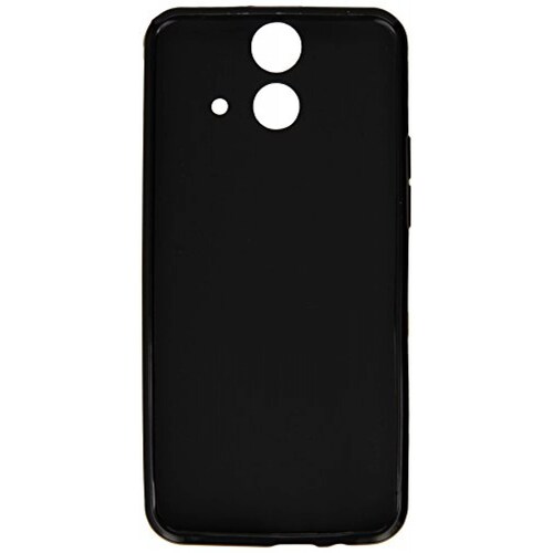  Funda Amzer Pudding TPU Skin Case Back Cover for HTC One E8, Black