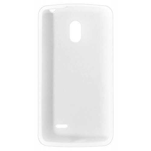  Funda Qmadix Flex Gel Cover for LG Lucid 3 - Retail Packaging - White