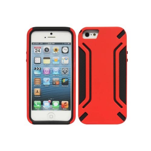  Funda Cellet Armor Proguard Case for Apple iPhone 5/5s/SE - Red/Black