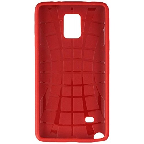  Funda Eagle Cell - Carcasa de Gel TPU para Samsung Galaxy Note 4, Rojo